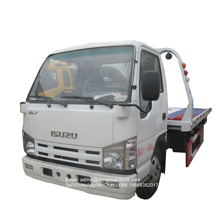 isuzu flatbed tow truck 3 tons