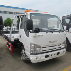 isuzu flatbed tow truck 3 tons