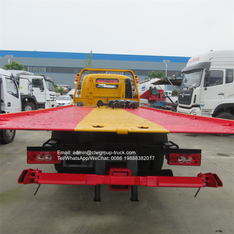 Foton 4x2 4 ton 5 tons self loader truck carrier wrecker