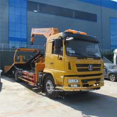 Shacman 4x2 tow truck crane for sale