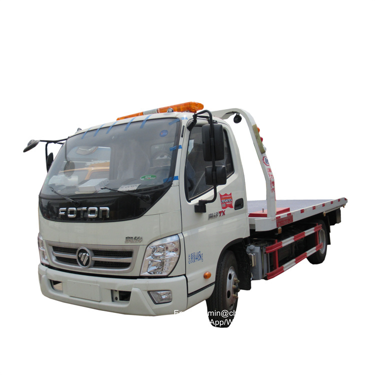 Foton car carrier slide bed tow truck