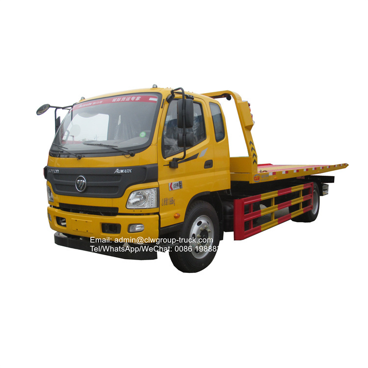 Foton 4x2 4 ton 5 tons self loader truck carrier wrecker