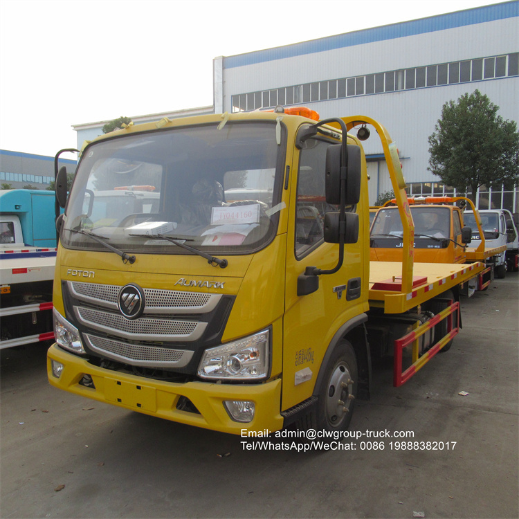 Foton sliding platform recover car