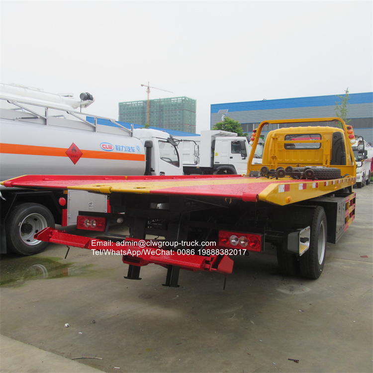 Foton 4x2 4 ton 5 tons self loader truck carrier wrecker