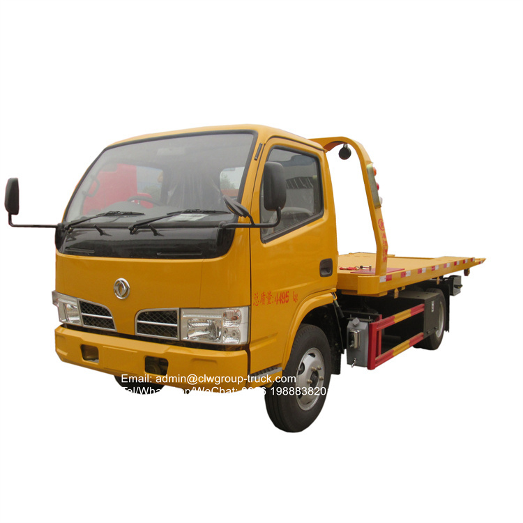 dongfeng wrecker tow truck 3 tons