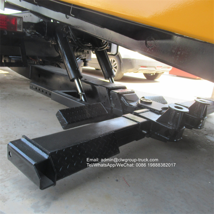 Shacman 4x2 tow truck crane for sale