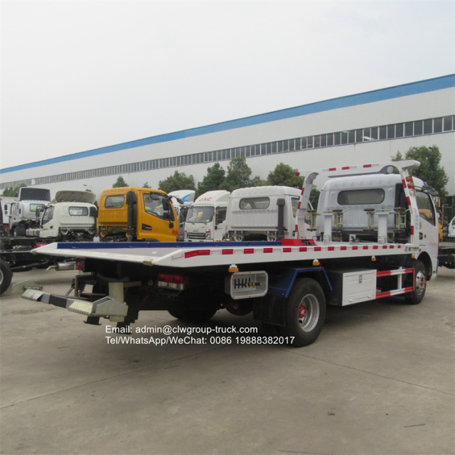 dongfeng wrecker tow truck 3 tons