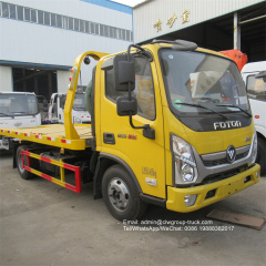 Foton sliding platform recover car