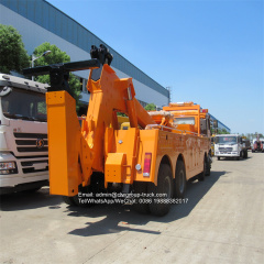 Shacman 12 tires 40 ton heavy duty rotator wrecker tow trucks for sale