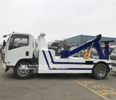 Isuzu 190hp 6 tons tow truck wrecker rotator