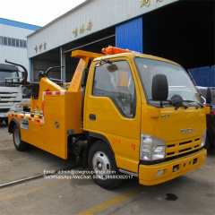 ISUZU 4 tons rotator recovery truck for sale