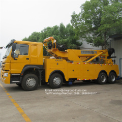 Sinotruk 8x4 70 tons towing truck