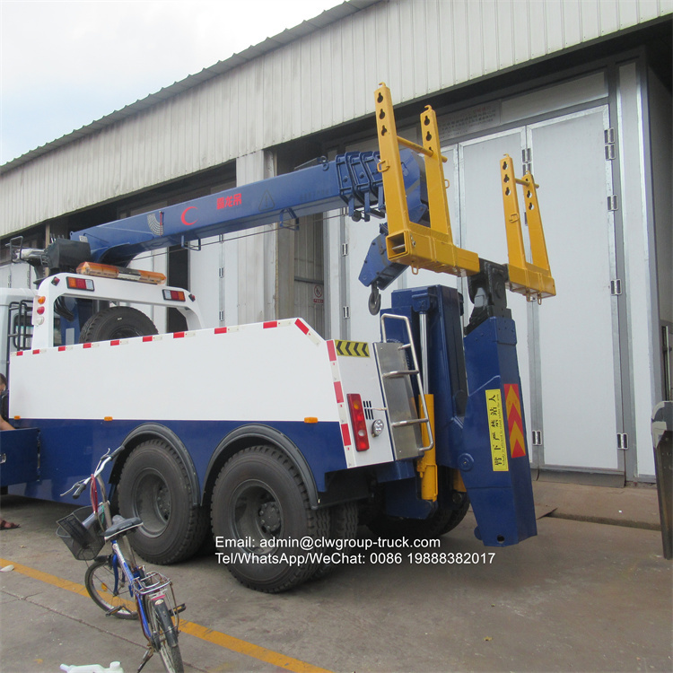 Dongfeng 6x4 20ton rotator towing wrecker truck with crane