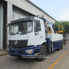 Dongfeng 6x4 20ton rotator towing wrecker truck with crane