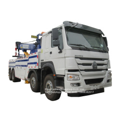Sinotruk 30ton lifting 70tons rotator towing truck for sale