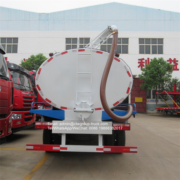 dongfeng 8-12m3 gully emptier