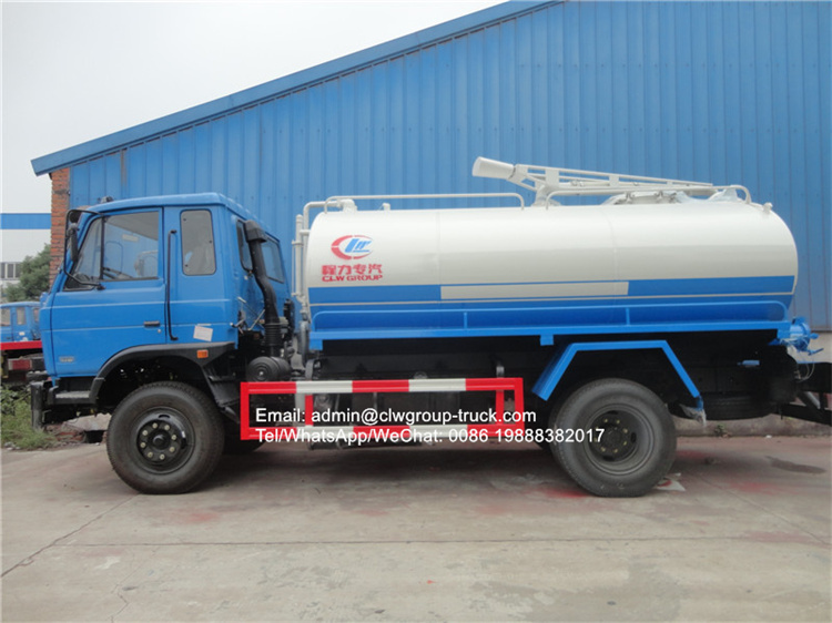 Dongfeng 8-10m3 small vacuum truck sale