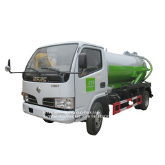 dongfeng 4m3 sewage suction truck