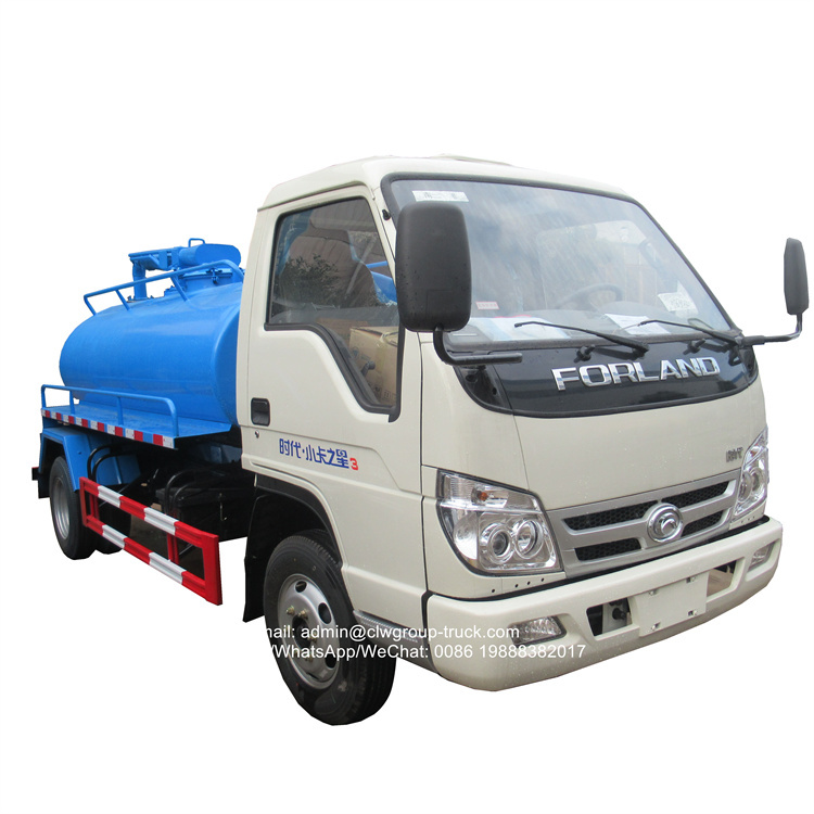 Foton toilet waste trucks 4-5m3