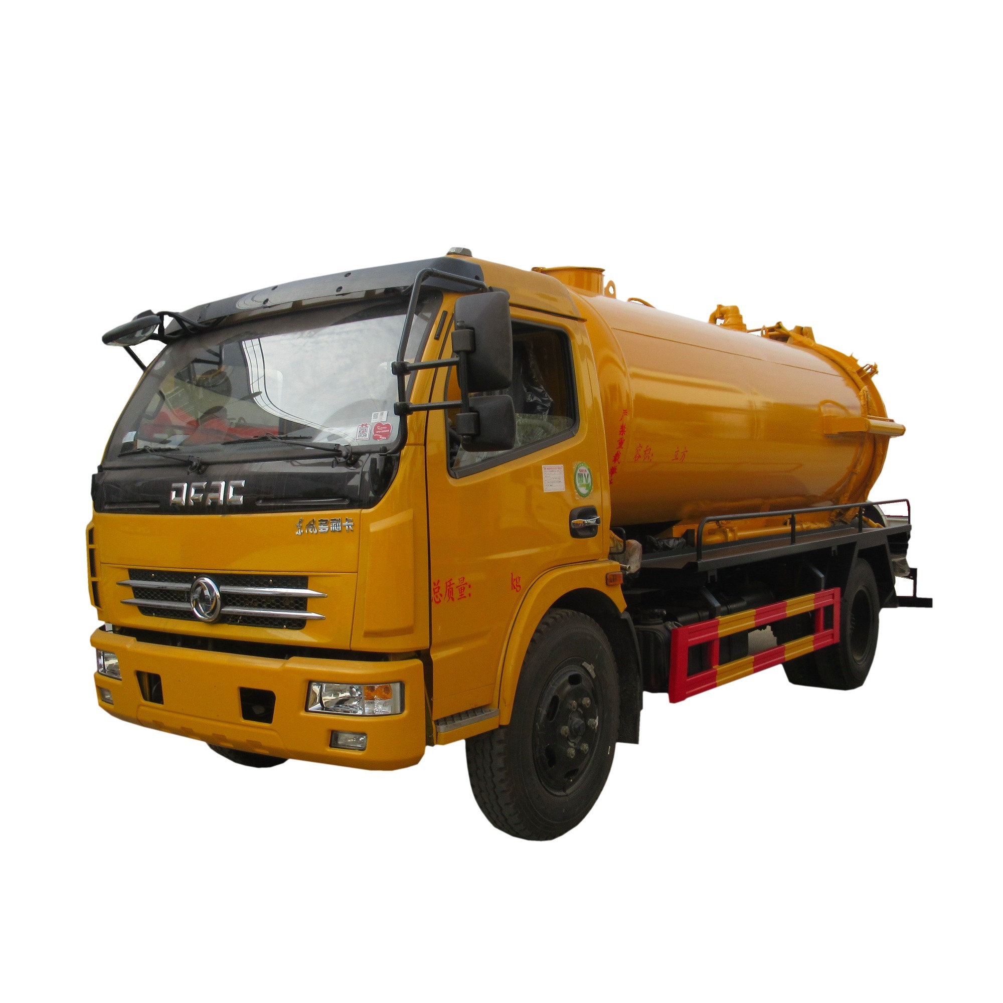 dongfeng 6m3 vacuum suction truck