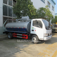 dongfeng 4-5m3 fecal suction truck