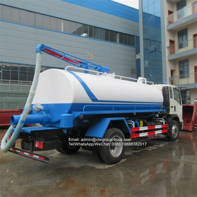 Sinotruk howo 8-12m3 waste evacuation trucks