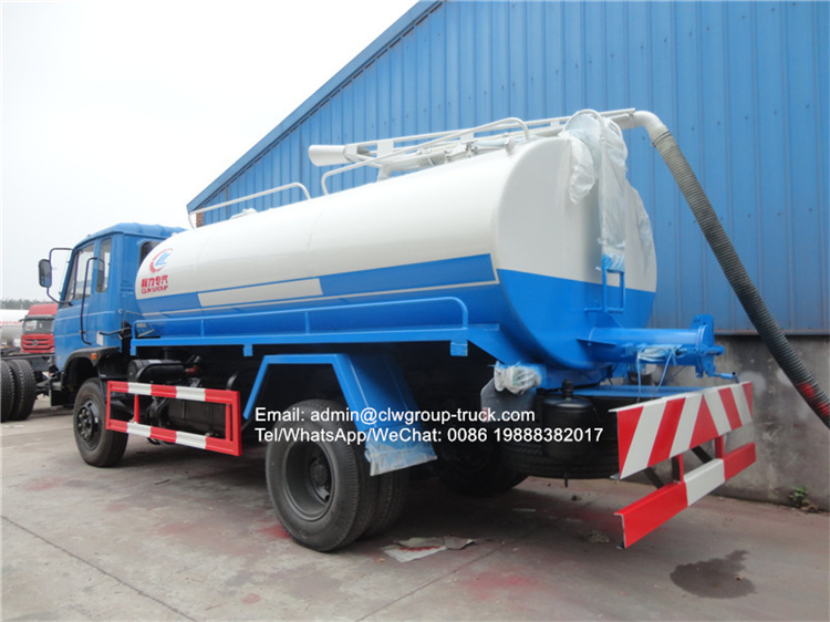 Dongfeng 8-10m3 small vacuum truck sale