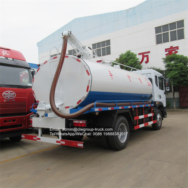 dongfeng 8-12m3 gully emptier