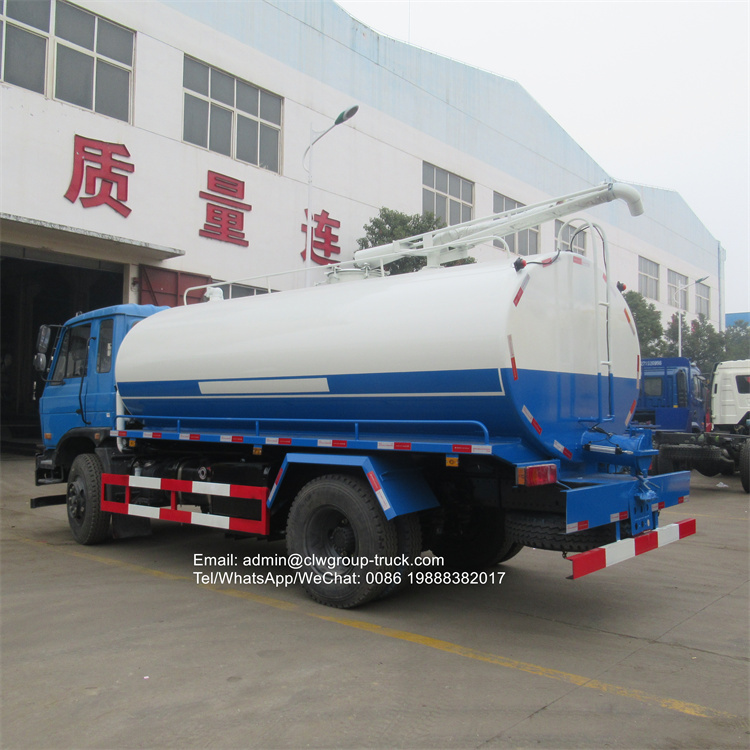 Dongfeng 10m3 septic tank truck