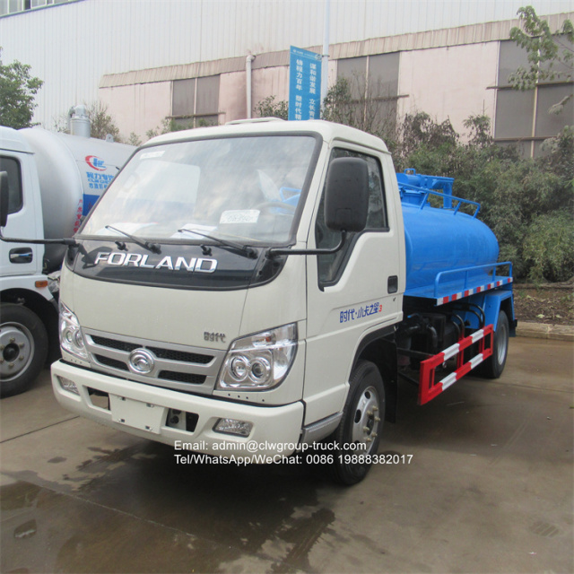 Foton toilet waste trucks 4-5m3