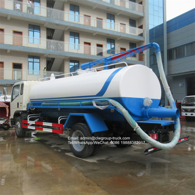 Sinotruk howo 8-12m3 waste evacuation trucks