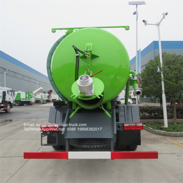 Dongfeng 12000l 14000l sewer cleaning vehicle