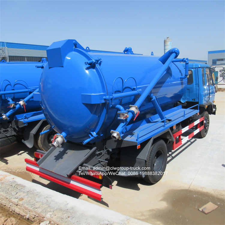 dongfeng 8-10m3 vacuum emptier