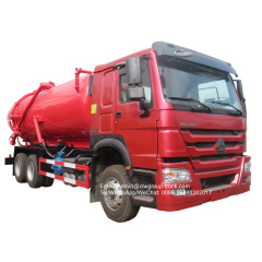 waste liquid howo vaccum tanker truck 20000 litres