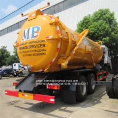 20m3 vacuum sewage suction truck