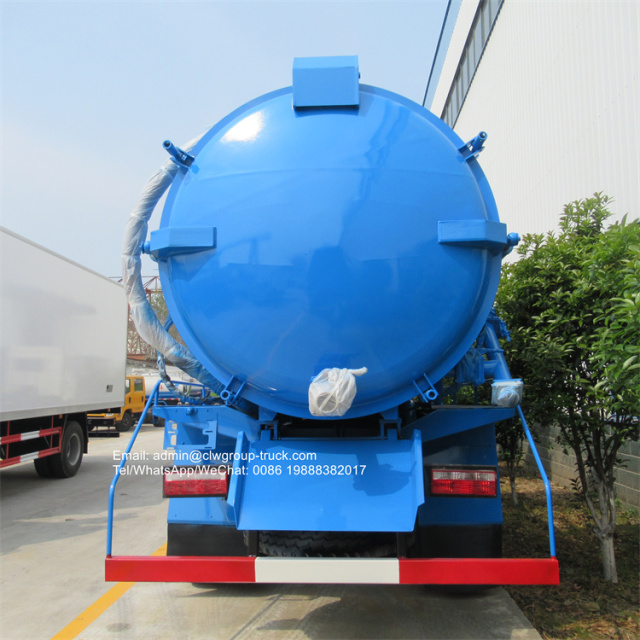 Dongfeng 6x4 16m3 sewage disposal trucks sale