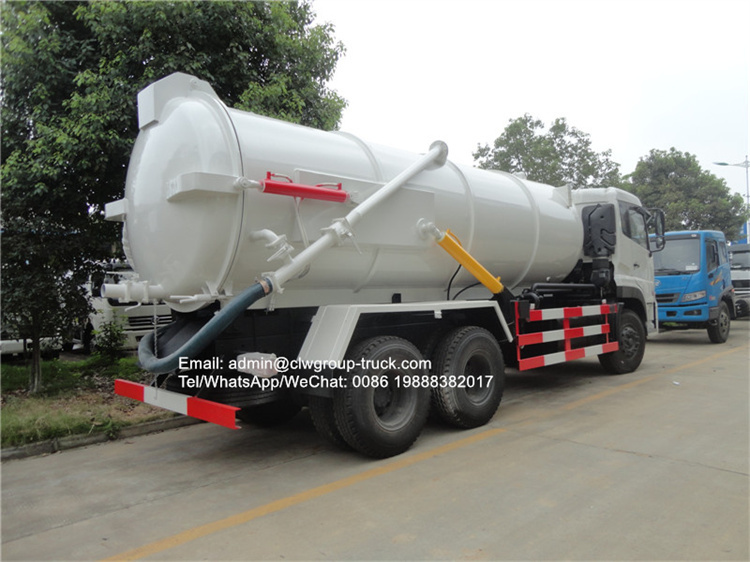 Dongfeng 18cbm 20cbm drain cleaning truck