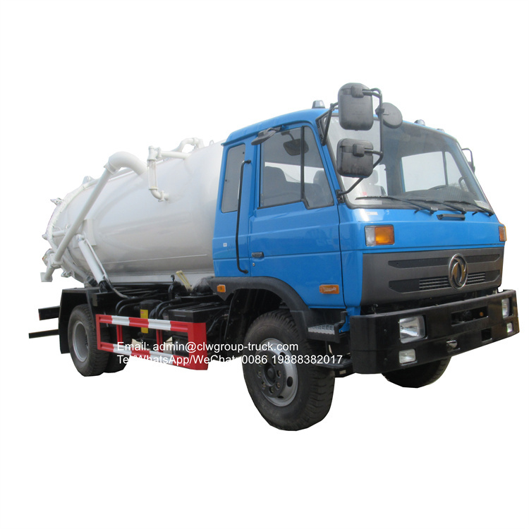 Dongfeng 8 ton 10tons vacuum truck sucker
