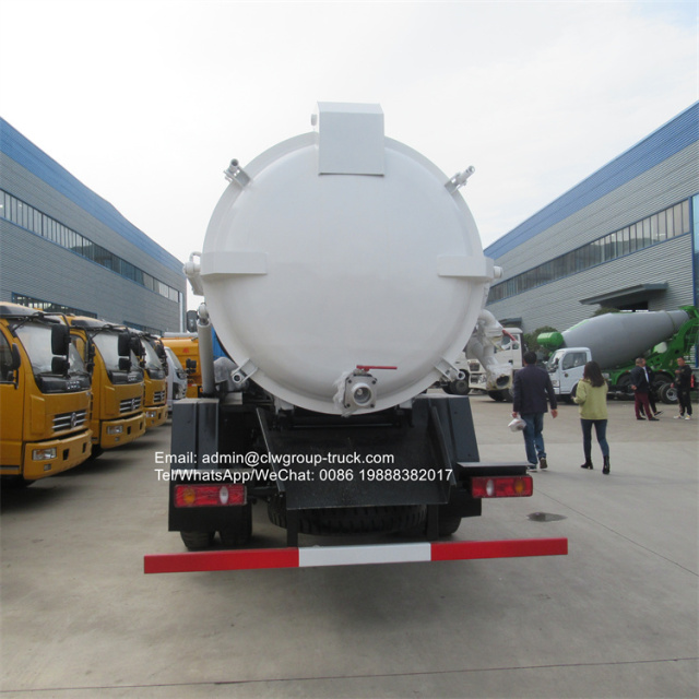 Dongfeng 8 ton 10tons vacuum truck sucker