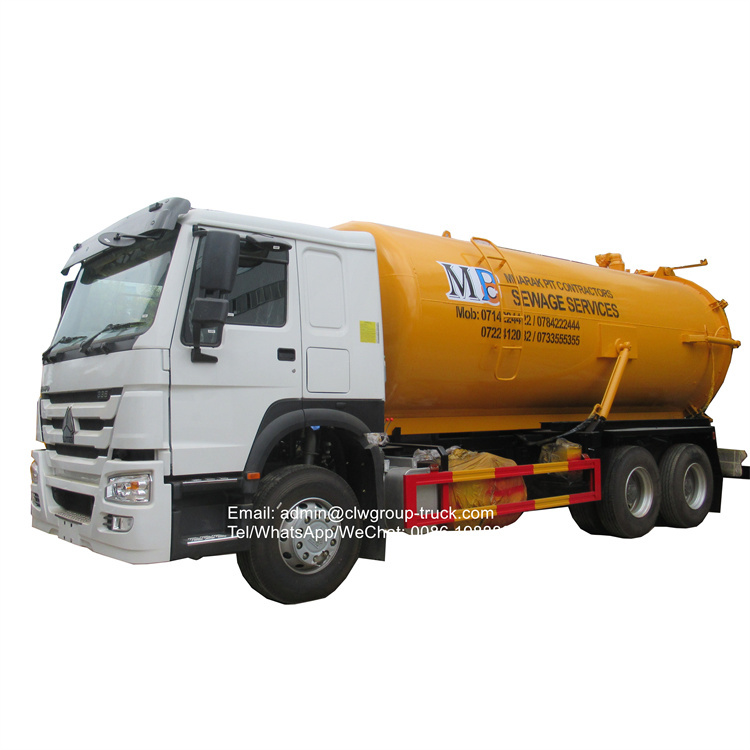 20m3 vacuum sewage suction truck
