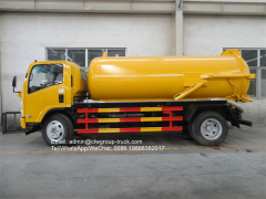 8000 liter vacuum suction truck for sale isuzu