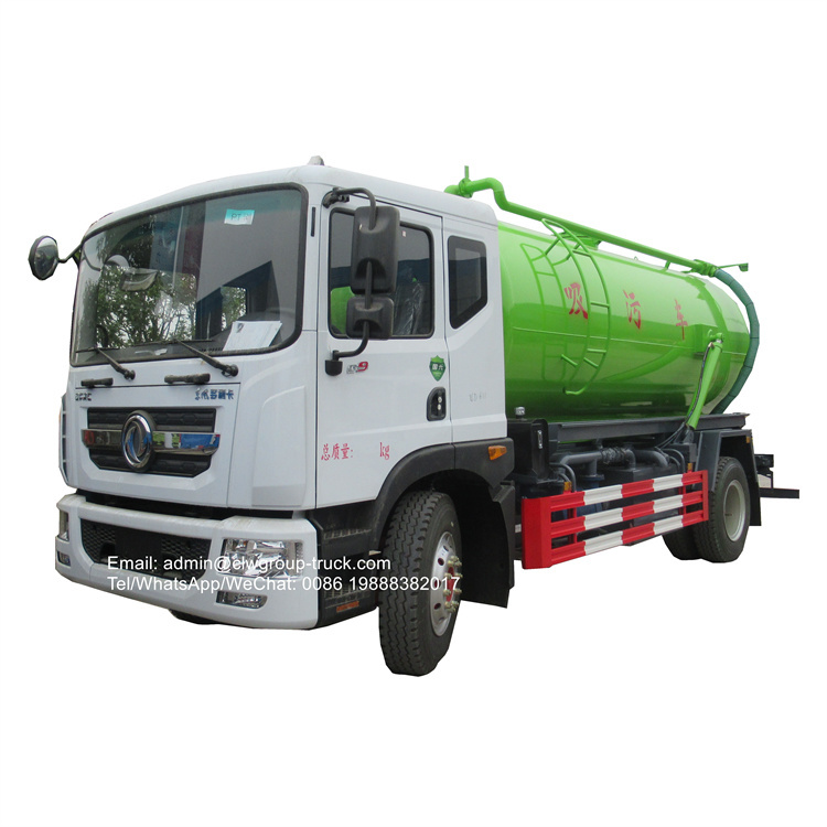 Dongfeng 12000l 14000l sewer cleaning vehicle