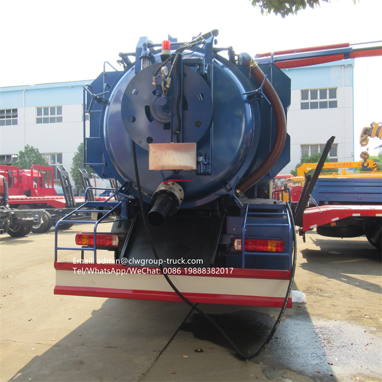 Sinotruk 20m3 sewer jetting truck