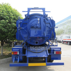 Isuzu vacuum sewer cleaner truck 6000 liters