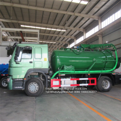 Sinotruk 15m3 clean tunnel truck