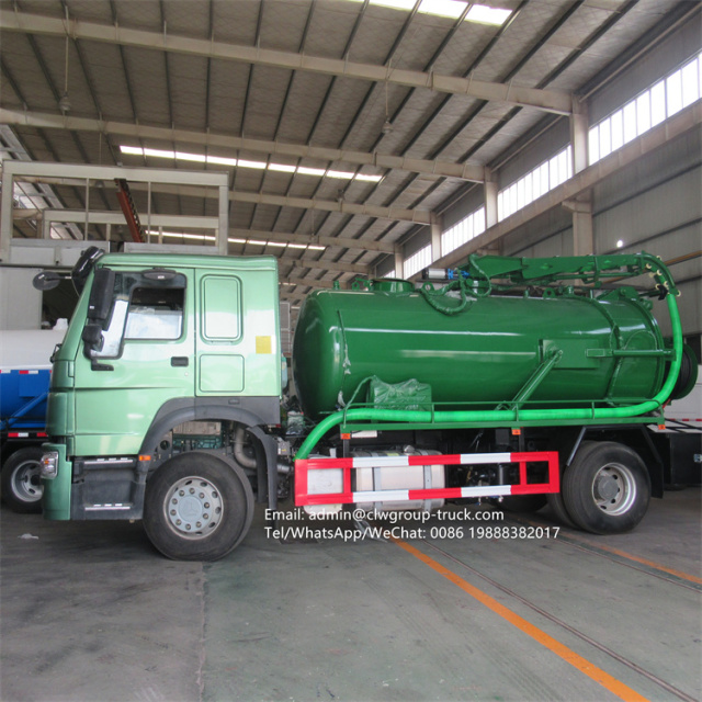 Sinotruk 15m3 clean tunnel truck