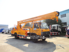 dongfeng 22m 190hp truck mounted aerial work platform
