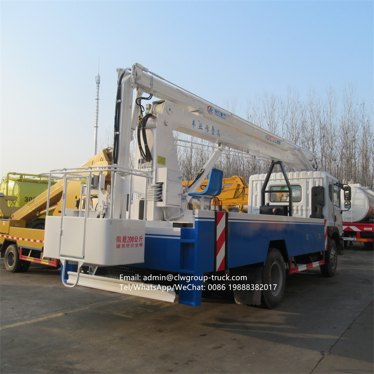 Dongfeng 22m hydraulic truck platform sale