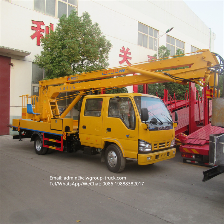 Isuzu 14m hydraulic beam lifter