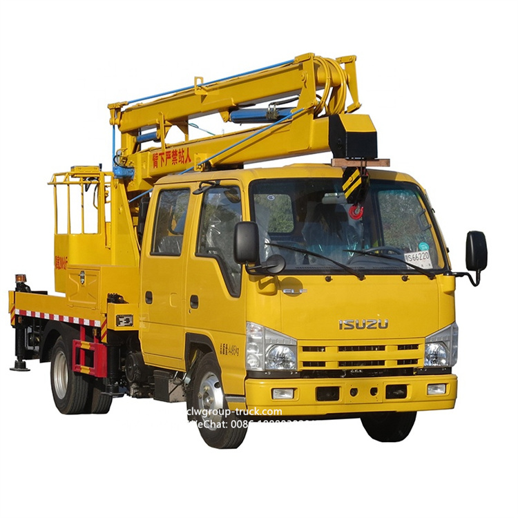 Isuzu 14m hydraulic beam lifter
